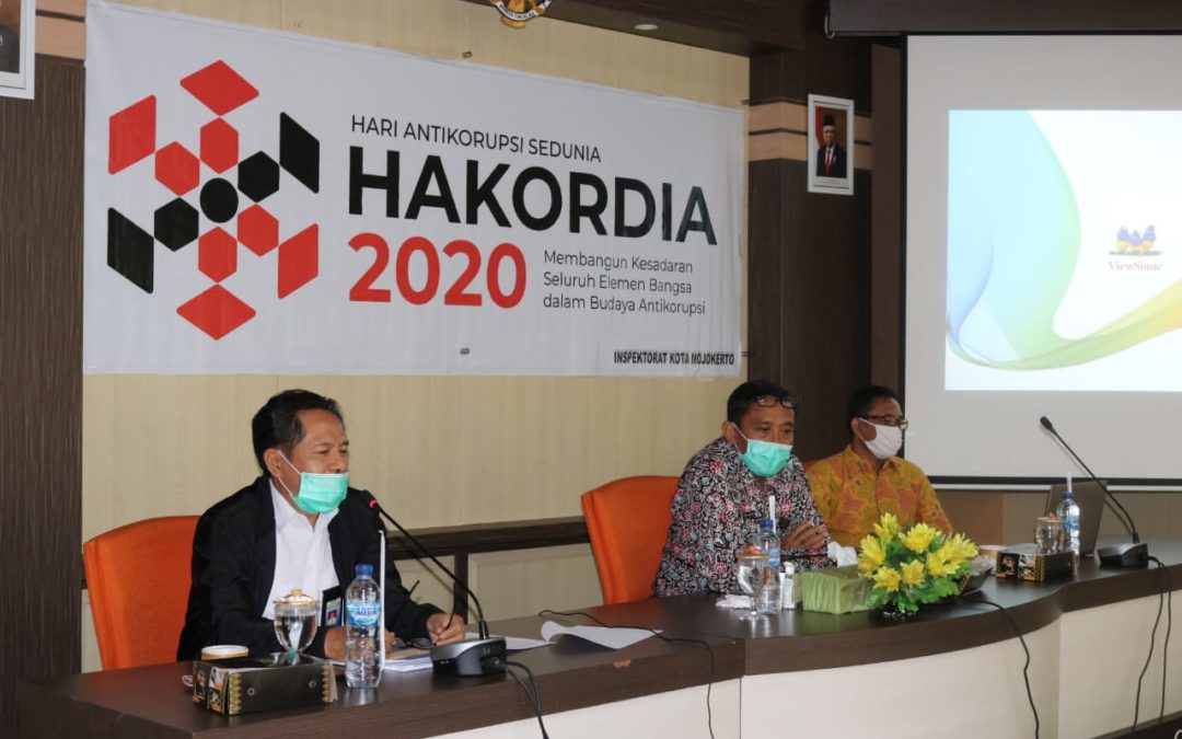 Sosialisasi Hari Anti Korupsi Sedunia (HAKORDIA) Tahun 2020
