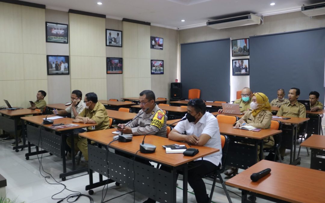 Rapat Koordinasi Saber Pungli dengan UPP Kab Kota Jawa Timur